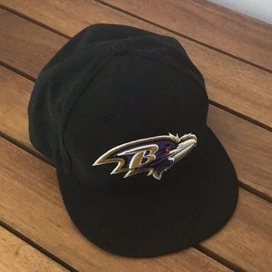 New Era 59 Fifty Ravens Fitted Hat